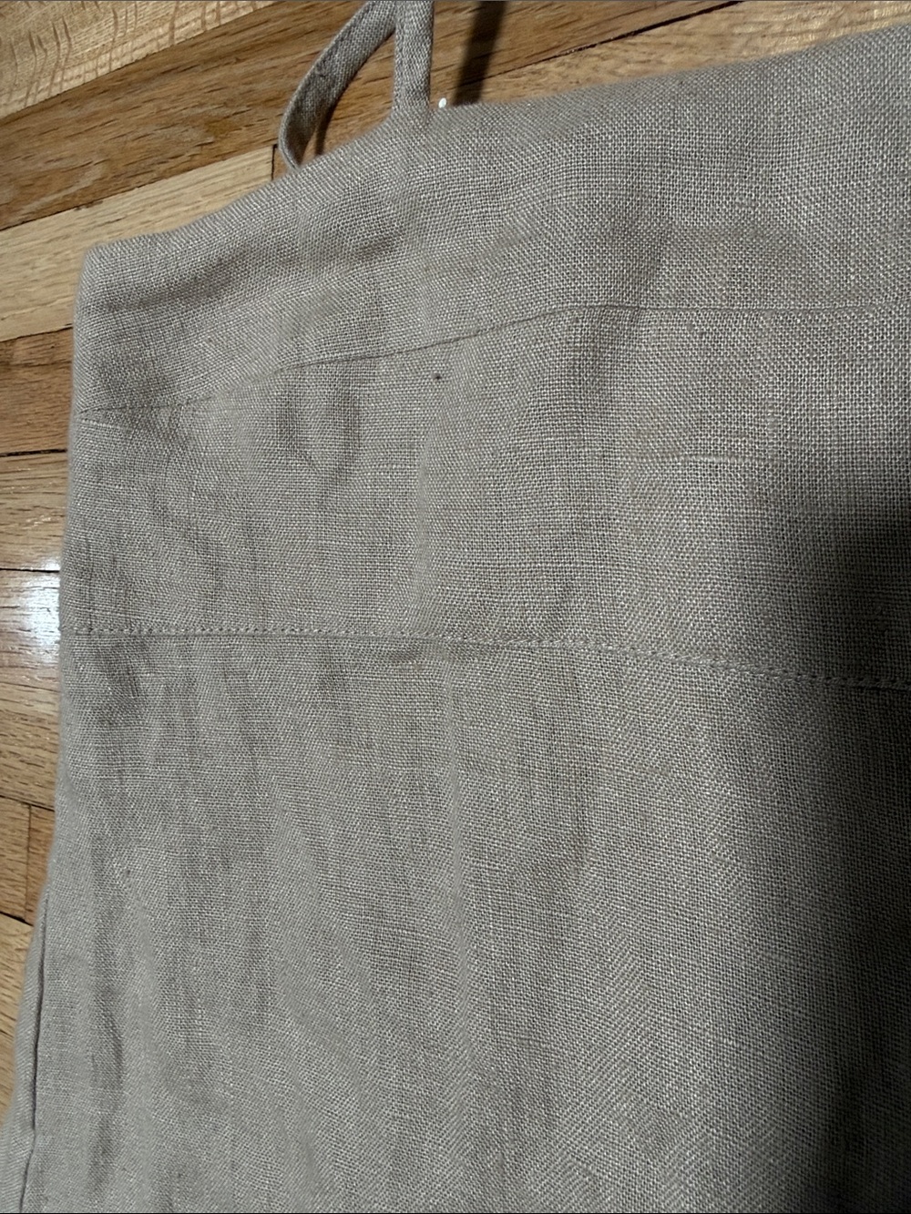Banana Republic STRAPPY LINEN MINI DRESS NATURAL SIZE MEDIUM - Picture 5 of 9